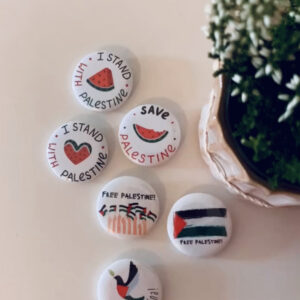 Palestina-buttons 3 stk