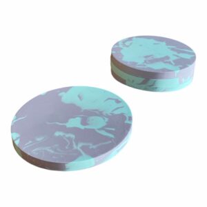 Coasters 4pk LillaTurkis